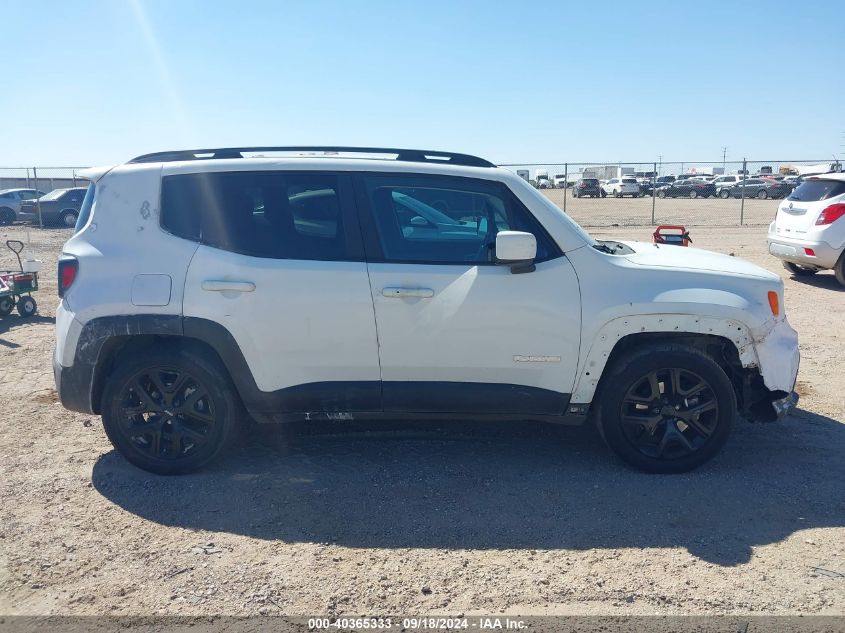 2019 Jeep Renegade Latitude Fwd VIN: ZACNJABB5KPK01636 Lot: 40365333