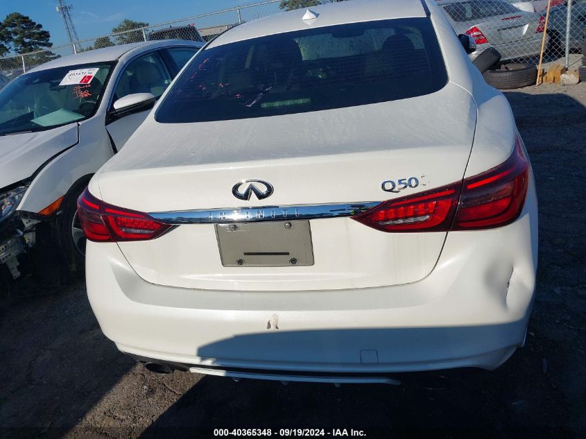 2018 Infiniti Q50 3.0T Sport VIN: JN1EV7AP9JM358156 Lot: 40365348