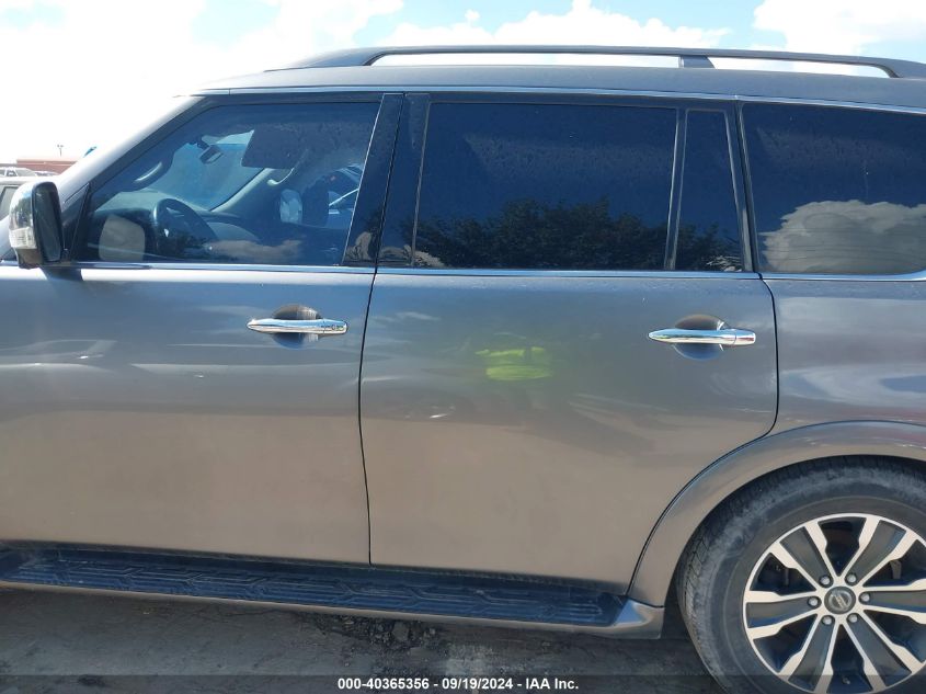 JN8AY2ND6J9054697 2018 Nissan Armada Sl