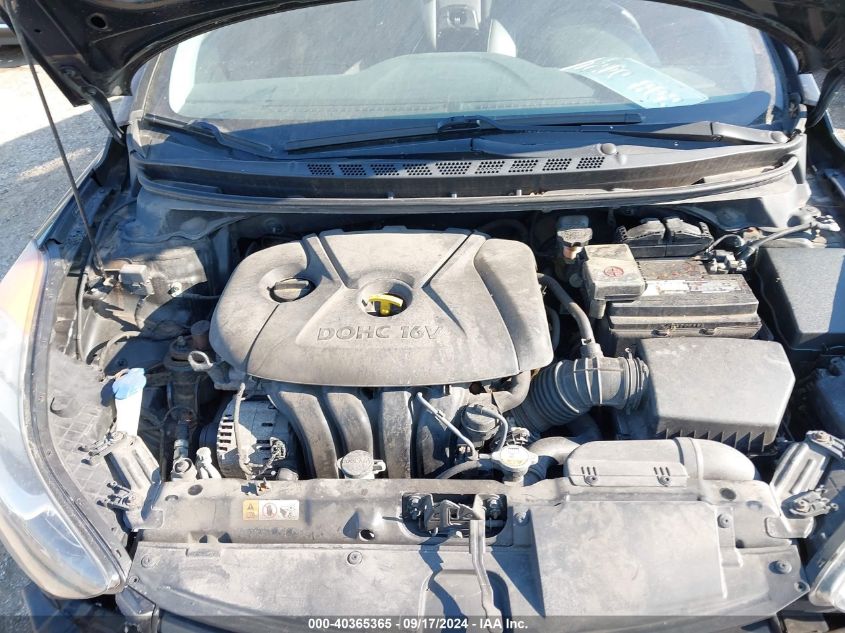 5NPDH4AE8DH370777 2013 Hyundai Elantra Limited