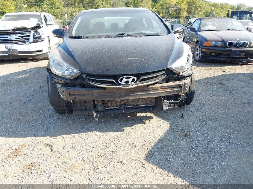 2013 Hyundai Elantra Limited VIN: 5NPDH4AE8DH370777 Lot: 40365365