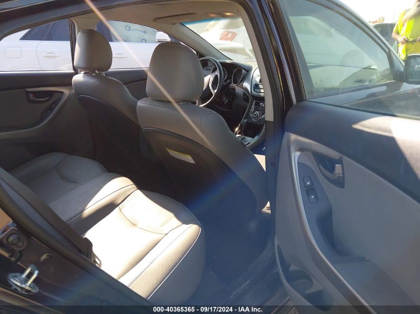 5NPDH4AE8DH370777 2013 Hyundai Elantra Limited