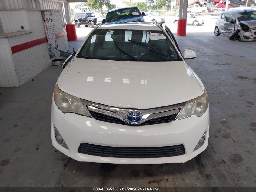 2012 Toyota Camry Hybrid Xle VIN: 4T1BD1FK1CU029169 Lot: 40365368