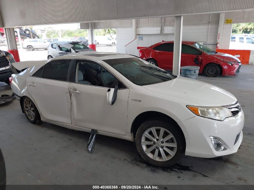 2012 Toyota Camry Hybrid Xle VIN: 4T1BD1FK1CU029169 Lot: 40365368