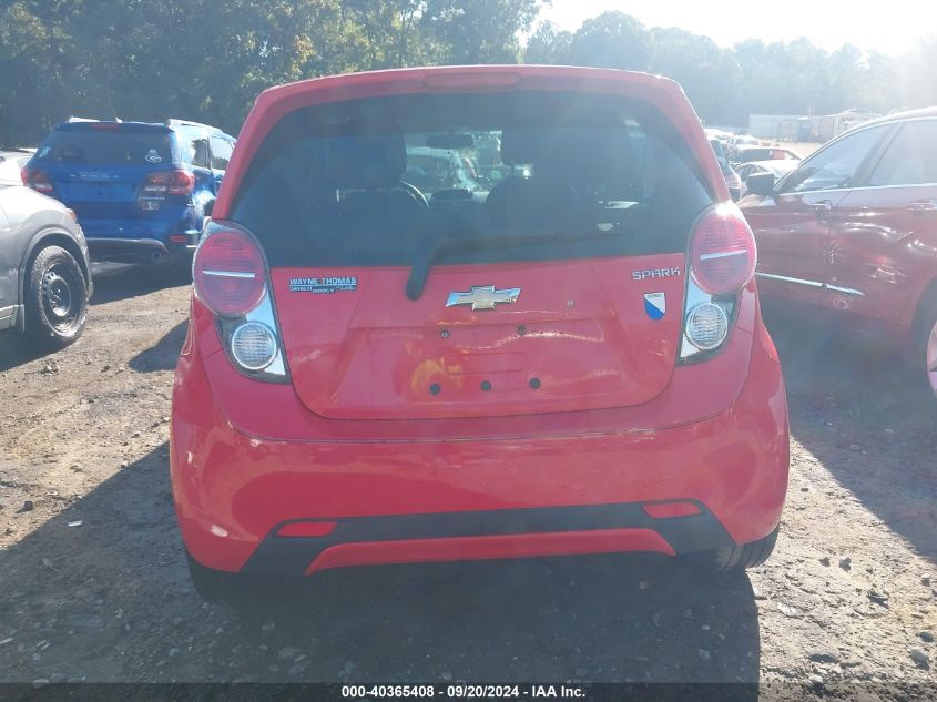 2013 Chevrolet Spark Ls Auto VIN: KL8CB6S94DC572627 Lot: 40365408