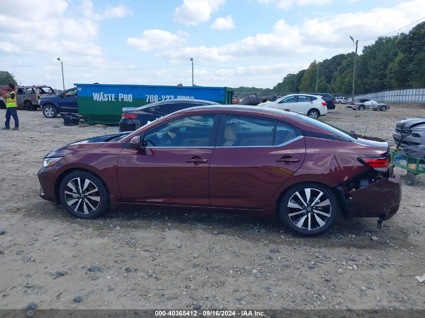 2023 Nissan Sentra Sv Xtronic Cvt VIN: 3N1AB8CV6PY296553 Lot: 40365412