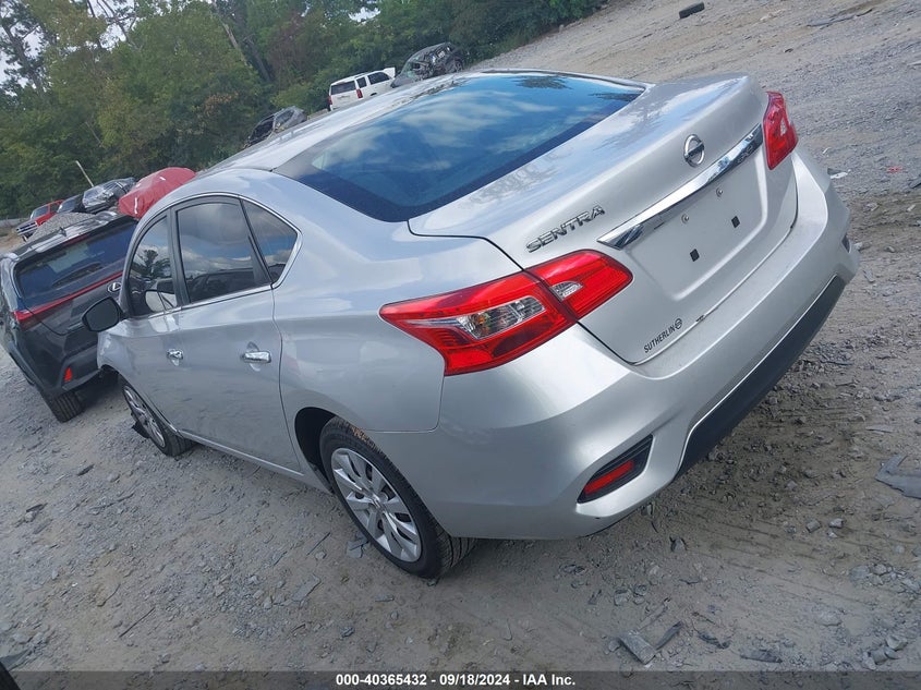 VIN 3N1AB7AP6KY451240 2019 NISSAN SENTRA S