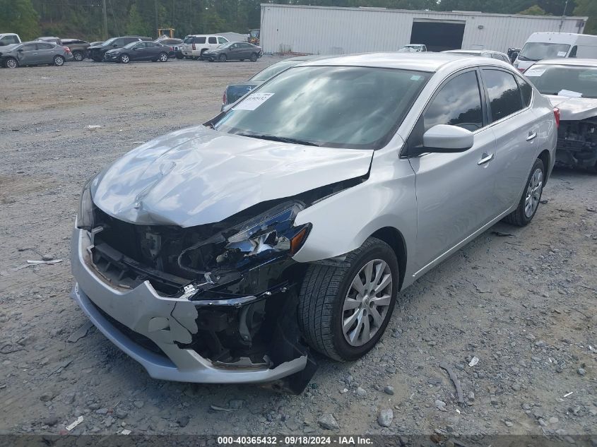 2019 Nissan Sentra S VIN: 3N1AB7AP6KY451240 Lot: 40365432