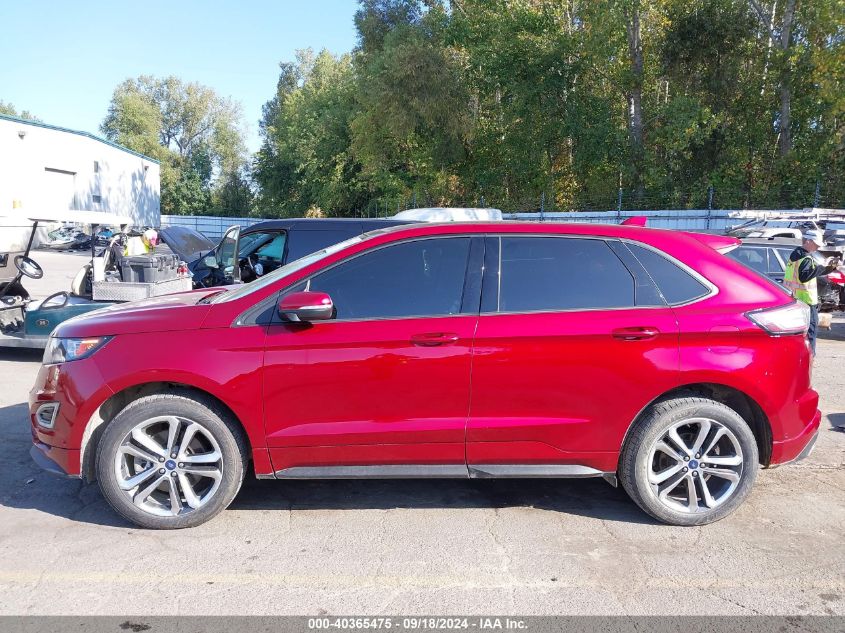 2018 Ford Edge Sport VIN: 2FMPK4APXJBB99744 Lot: 40365475