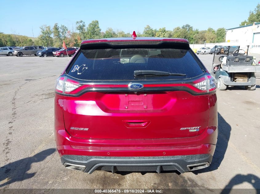 2018 Ford Edge Sport VIN: 2FMPK4APXJBB99744 Lot: 40365475