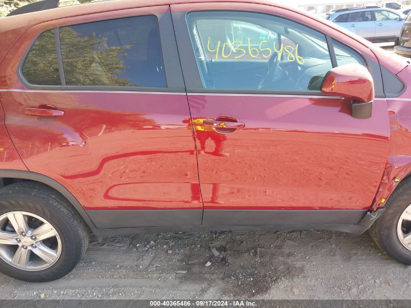 2021 Chevrolet Trax Awd Lt VIN: KL7CJPSB5MB313277 Lot: 40365486