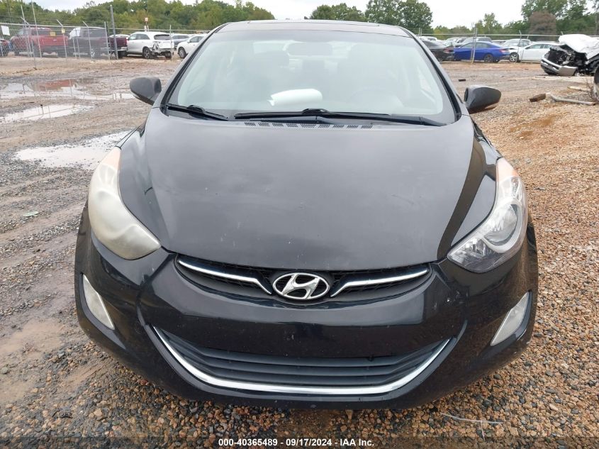 2013 Hyundai Elantra Limited VIN: KMHDH4AE7DU728890 Lot: 40365489