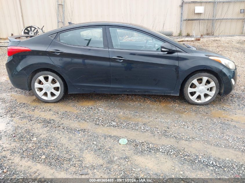 2013 Hyundai Elantra Limited VIN: KMHDH4AE7DU728890 Lot: 40365489