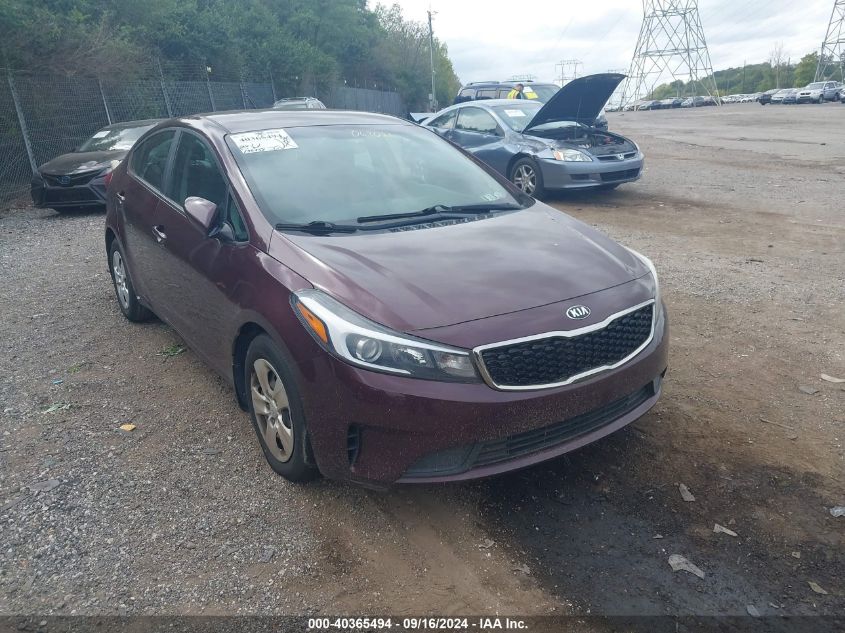 2017 Kia Forte Lx VIN: 3KPFK4A7XHE063021 Lot: 40365494