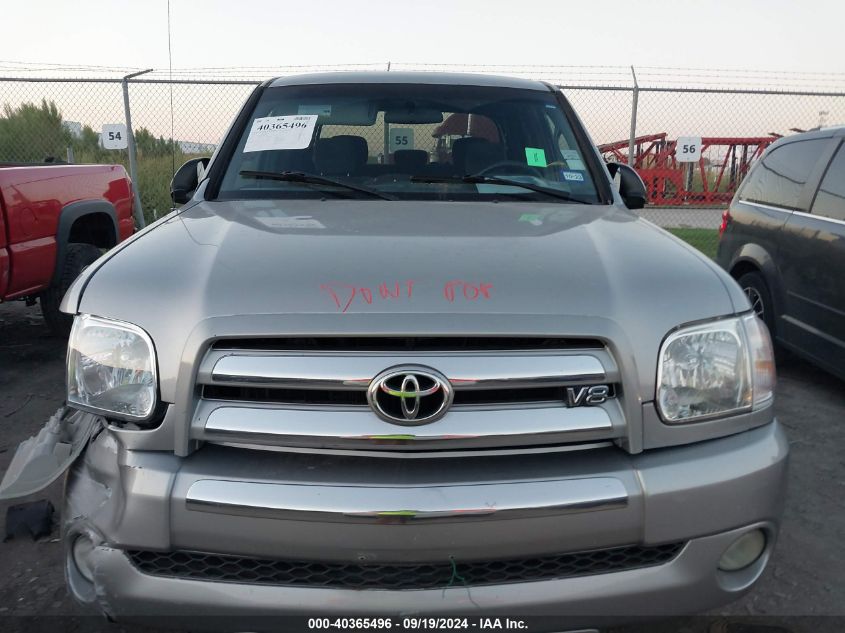 2006 Toyota Tundra Double Cab Sr5 VIN: 5TBET34126S498704 Lot: 40365496