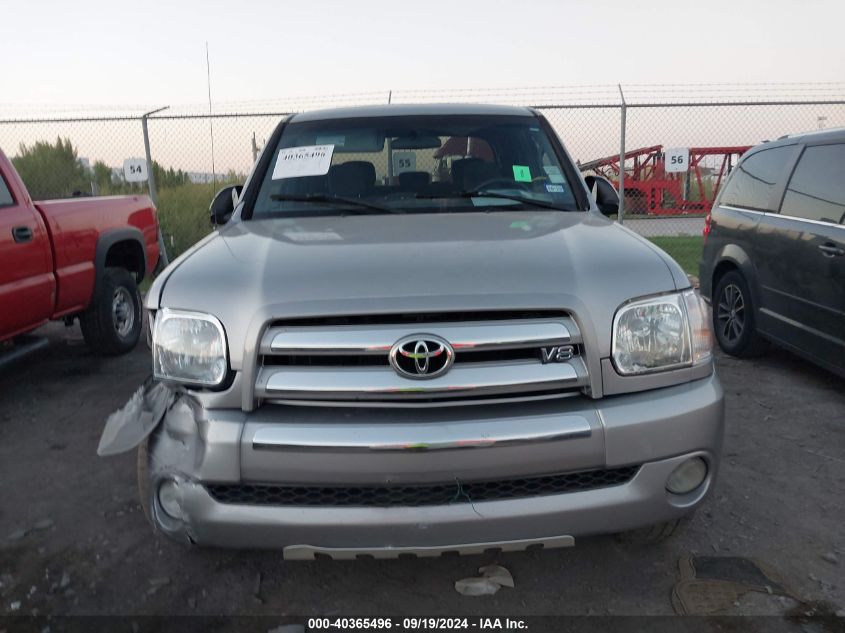 2006 Toyota Tundra Sr5 V8 VIN: 5TBET34126S498704 Lot: 40365496