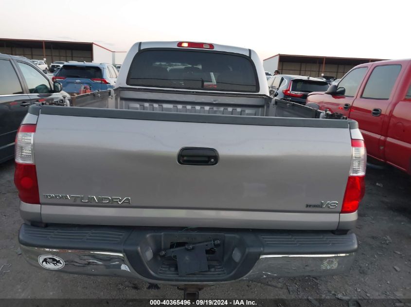 2006 Toyota Tundra Double Cab Sr5 VIN: 5TBET34126S498704 Lot: 40365496