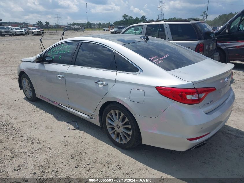 2015 Hyundai Sonata Sport/Limited VIN: 5NPE34AF5FH045888 Lot: 40365503