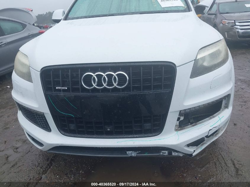 2015 Audi Q7 3.0T S Line Prestige VIN: WA1DGAFE5FD006460 Lot: 40365520