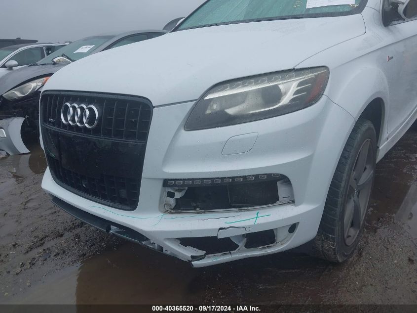 2015 Audi Q7 3.0T S Line Prestige VIN: WA1DGAFE5FD006460 Lot: 40365520