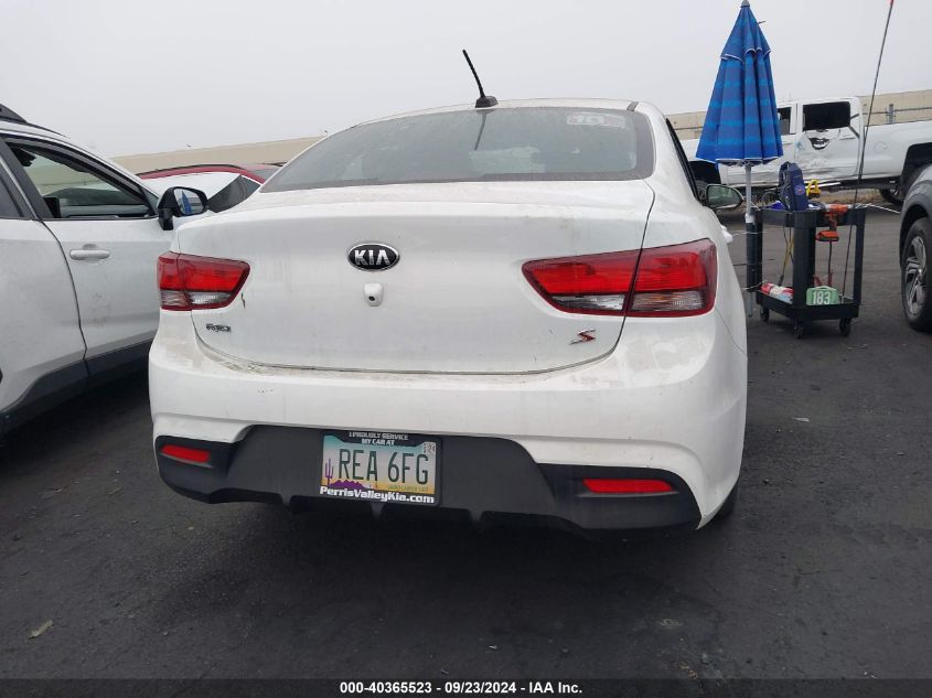 2020 Kia Rio S VIN: 3KPA24AD1LE349381 Lot: 40365523