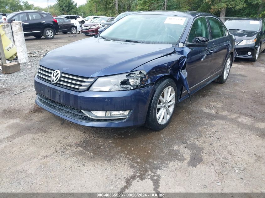 2013 Volkswagen Passat 2.5L Sel Premium VIN: 1VWCP7A31DC044360 Lot: 40365526