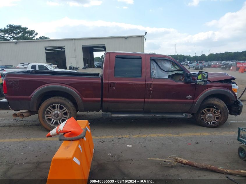 2015 Ford F-250 Lariat VIN: 1FT7W2BT3FEB19253 Lot: 40365539