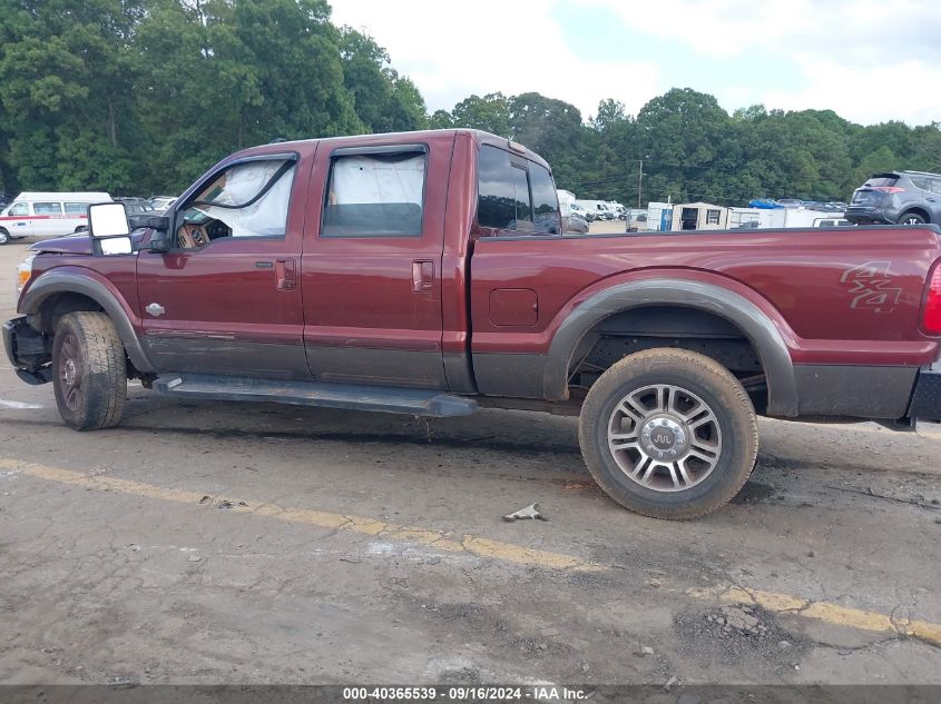 2015 Ford F-250 Lariat VIN: 1FT7W2BT3FEB19253 Lot: 40365539