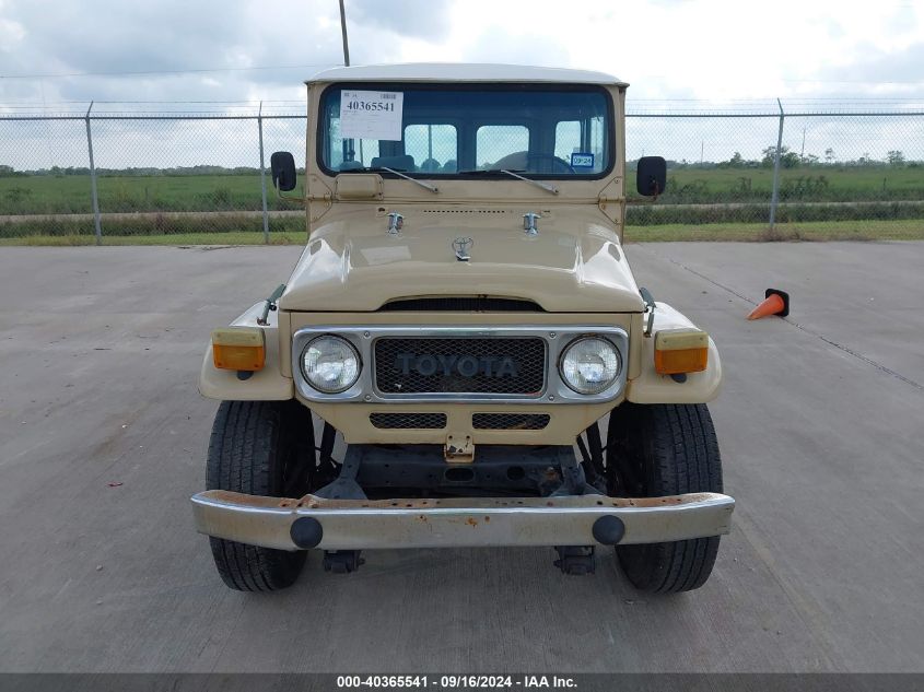 1983 Toyota Fj Cruiser VIN: FJ40359511 Lot: 40365541