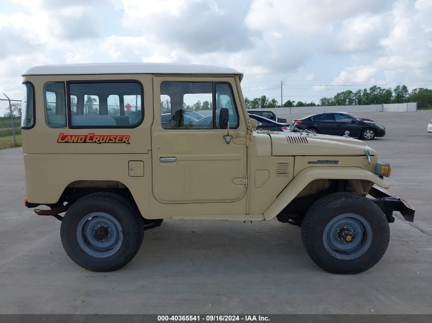 1983 Toyota Fj Cruiser VIN: FJ40359511 Lot: 40365541