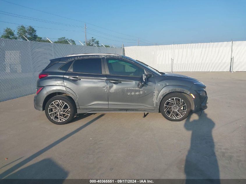 2022 Hyundai Kona N Line VIN: KM8K33A31NU817760 Lot: 40365551