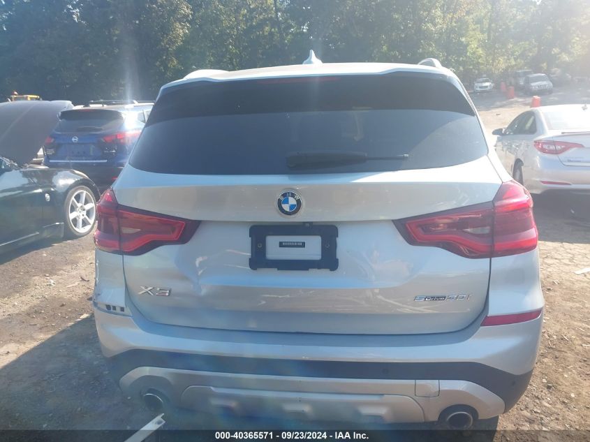 2020 BMW X3 Sdrive30I Sports Sdrive30I VIN: 5UXTY3C03LLU71130 Lot: 40365571