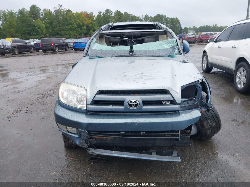 2005 Toyota 4Runner Limited V8 VIN: JTEBT17R850048486 Lot: 40365580