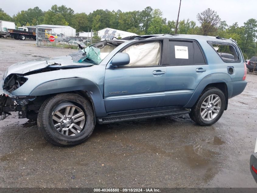 2005 Toyota 4Runner Limited V8 VIN: JTEBT17R850048486 Lot: 40365580