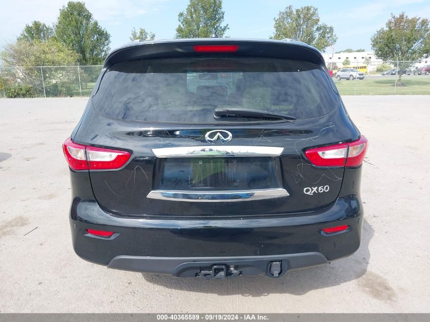 2015 Infiniti Qx60 VIN: 5N1AL0MMXFC506768 Lot: 40365589