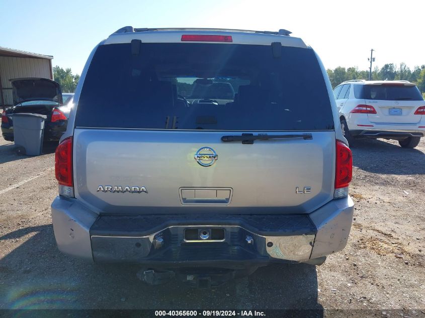 6N1AA08A85N718075 2005 Nissan Armada Le