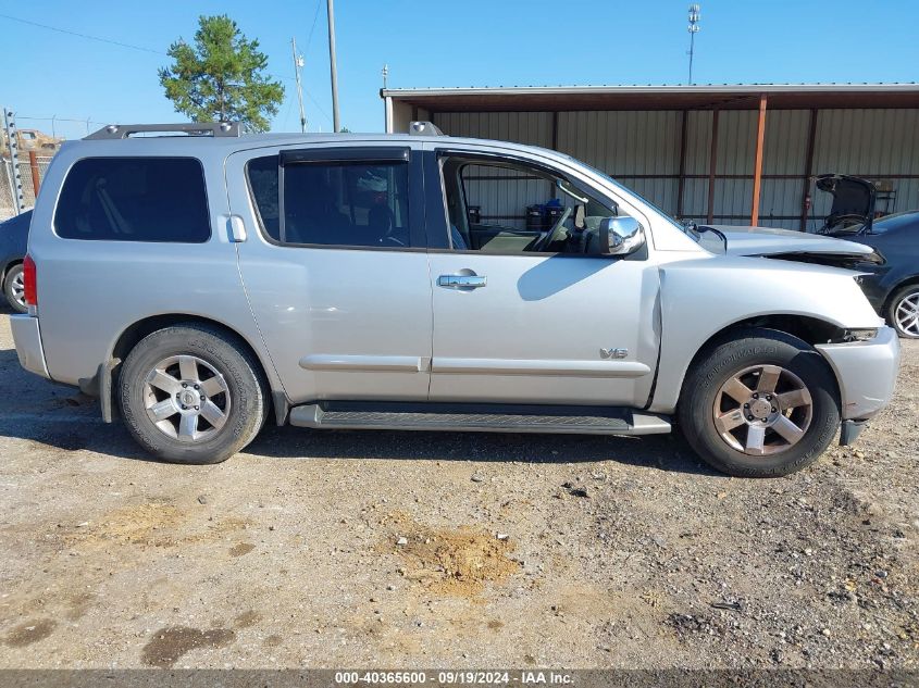 6N1AA08A85N718075 2005 Nissan Armada Le