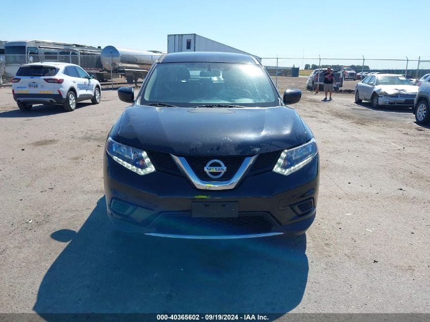 2016 Nissan Rogue S VIN: JN8AT2MV6GW143138 Lot: 40365602