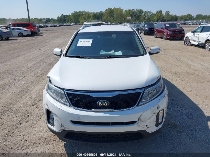 2015 Kia Sorento Ex V6 VIN: 5XYKUDA79FG640646 Lot: 40365606