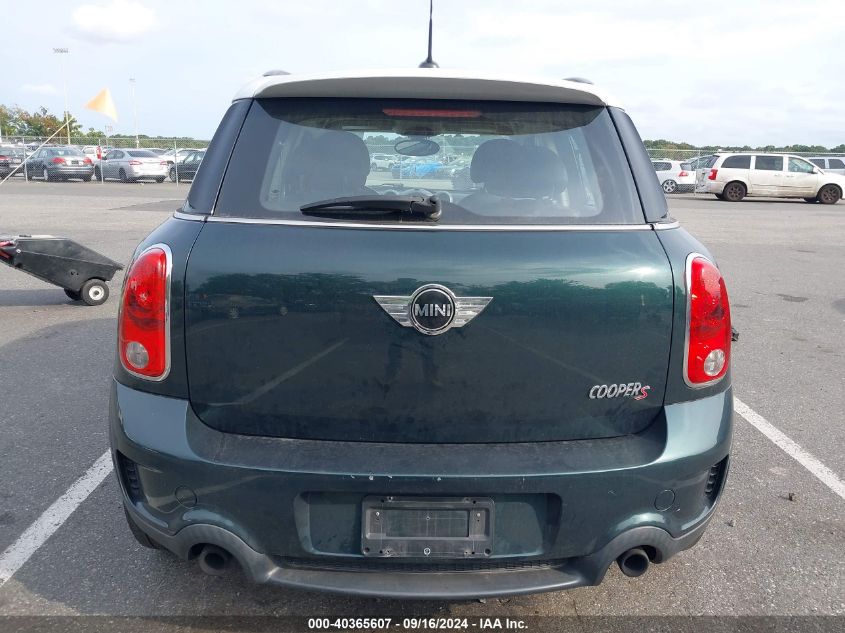 2011 Mini Cooper S Countryman VIN: WMWZC5C59BWL53188 Lot: 40365607