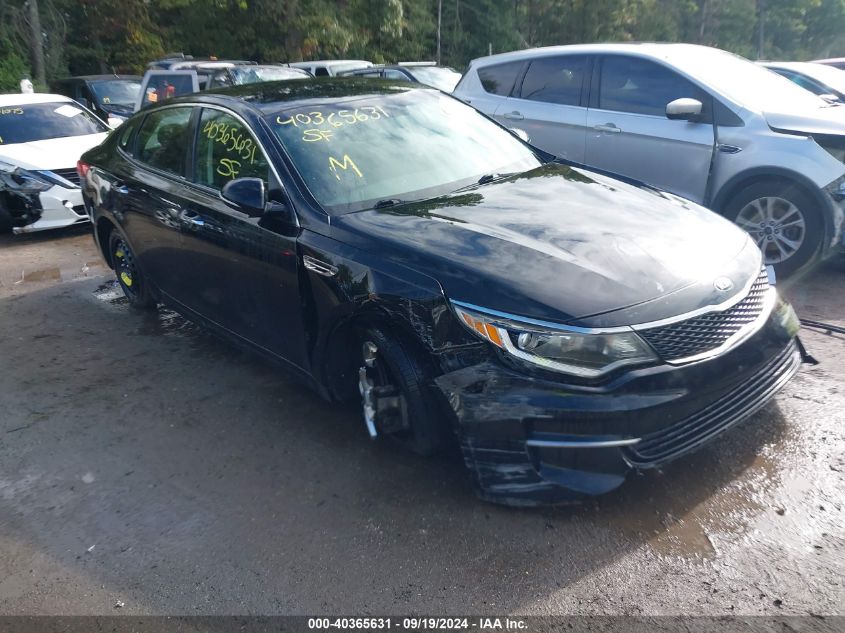 2016 Kia Optima Lx VIN: 5XXGT4L37GG026381 Lot: 40365631