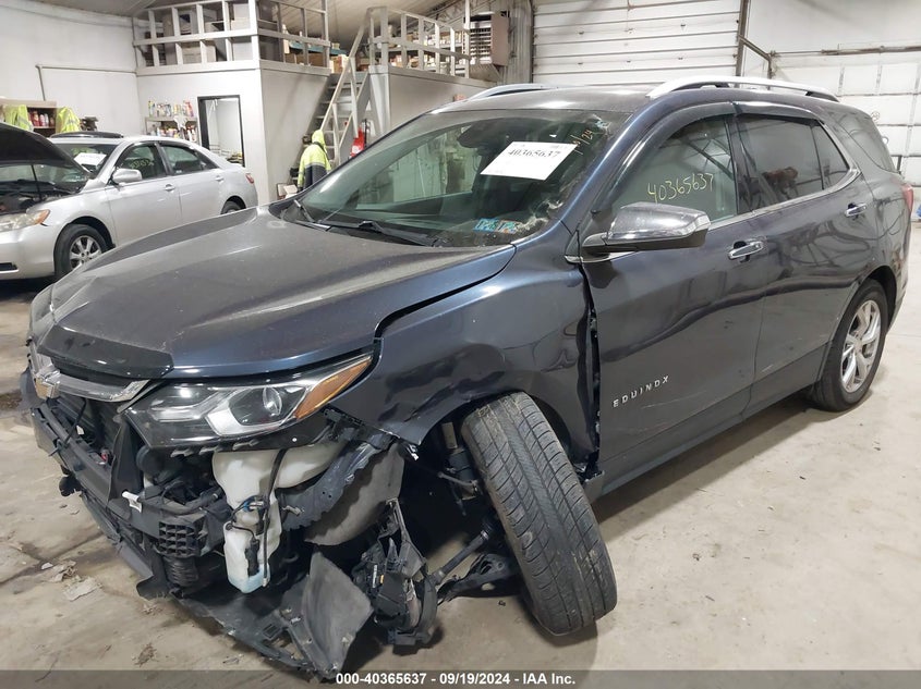 Vin: 3gnaxvev6js616580, lot: 40854175, chevrolet equinox premier 20182