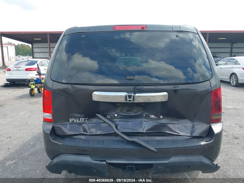 5FNYF3H21CB002208 2012 Honda Pilot Lx