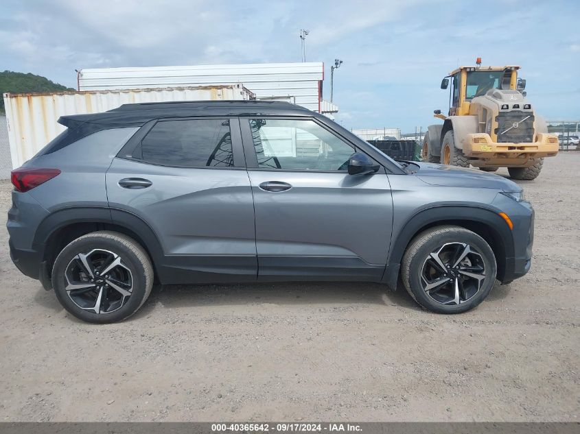 2021 Chevrolet Trailblazer Awd Rs VIN: KL79MUSL2MB149088 Lot: 40365642