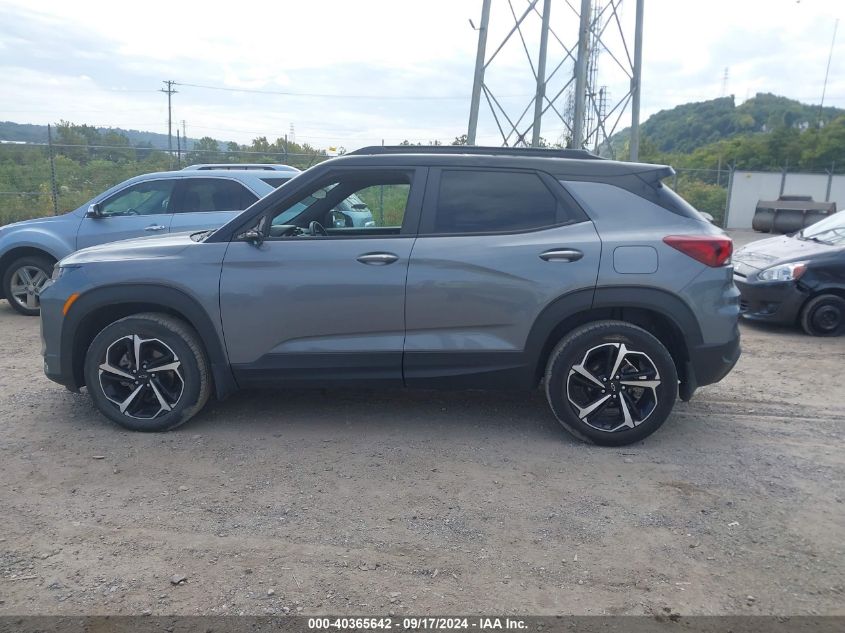 2021 Chevrolet Trailblazer Awd Rs VIN: KL79MUSL2MB149088 Lot: 40365642