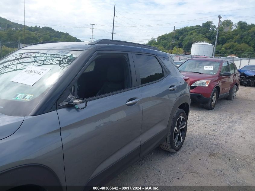 2021 Chevrolet Trailblazer Awd Rs VIN: KL79MUSL2MB149088 Lot: 40365642