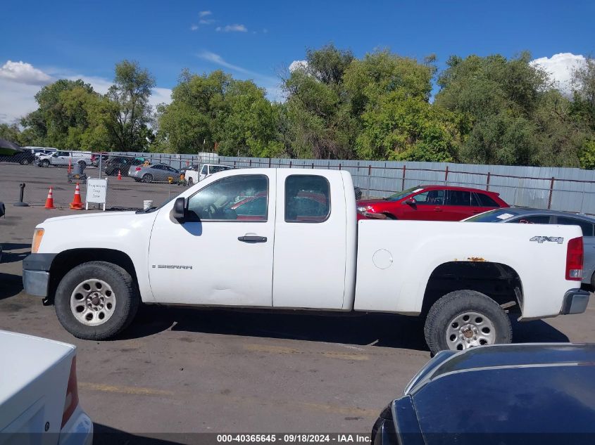 2008 GMC Sierra 1500 Work Truck VIN: 1GTEK19018Z233868 Lot: 40365645