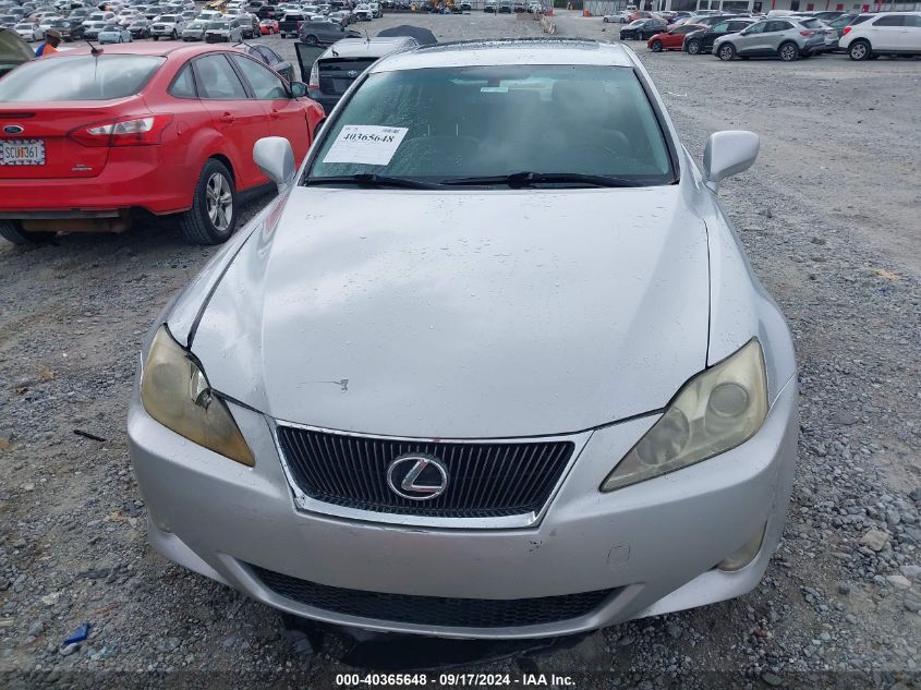 2008 Lexus Is 250 VIN: JTHBK262185067453 Lot: 40365648