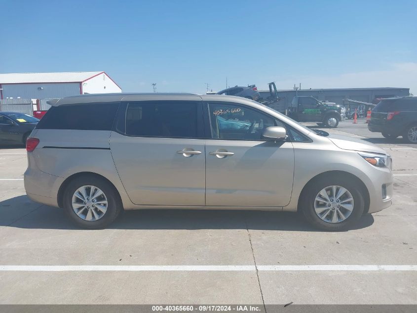 2016 Kia Sedona Lx VIN: KNDMB5C16G6151865 Lot: 40365660