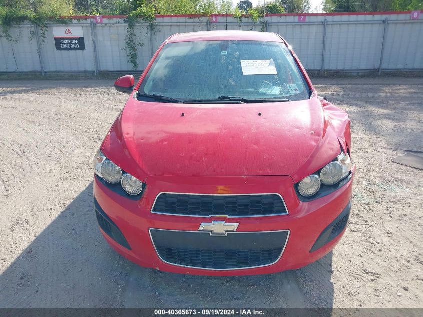 2014 Chevrolet Sonic Ls Auto VIN: 1G1JA6SH6E4175840 Lot: 40365673